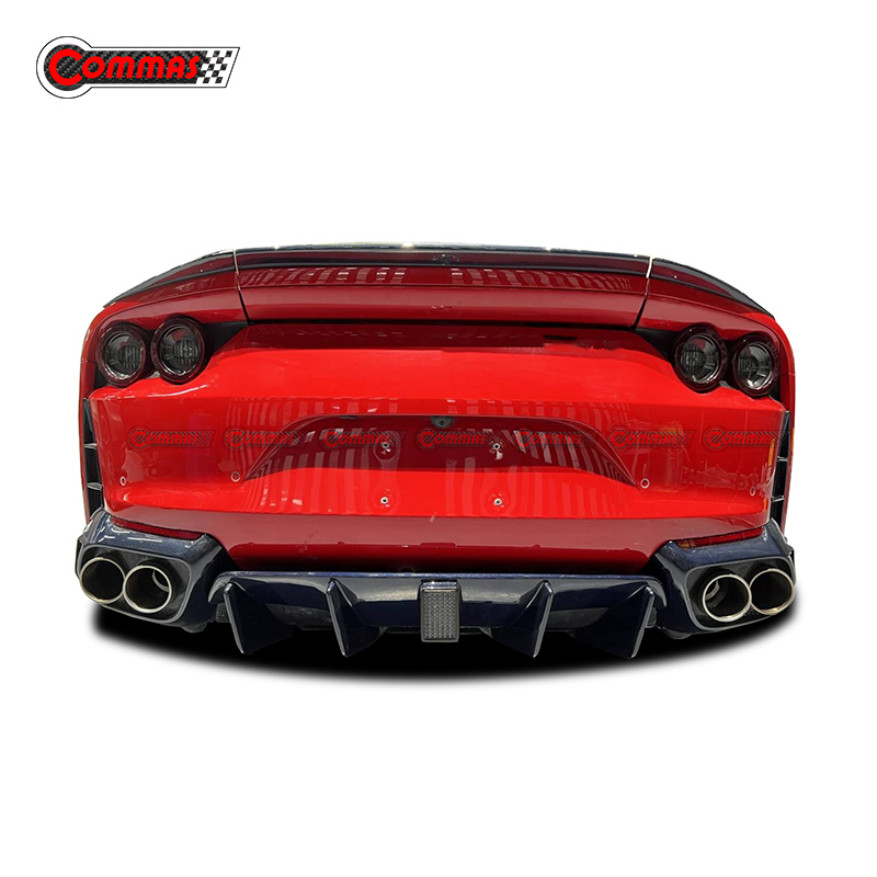 Pour Ferrari 812 Style Mansory petit kit de carrosserie en Fiber de carbone sèche