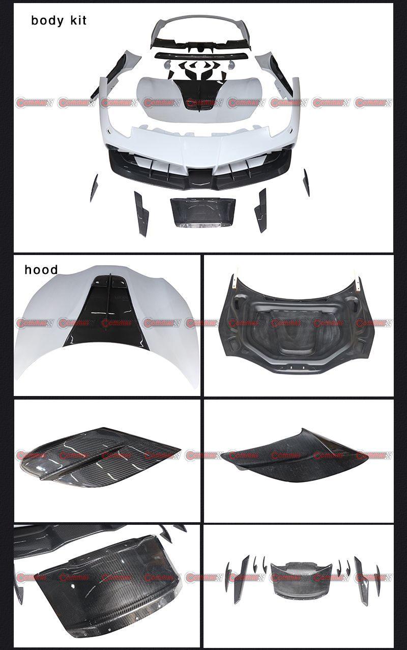 kit carrosserie misha f488