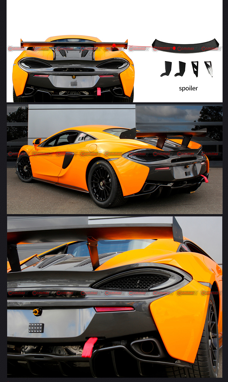 aileron arri&egrave;re mclaren 540c style gt4