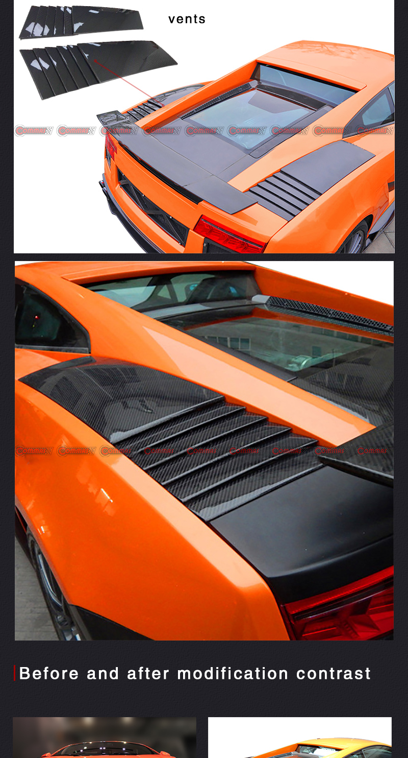 lambroghini gallardo bouches d'a&eacute;ration lat&eacute;rales