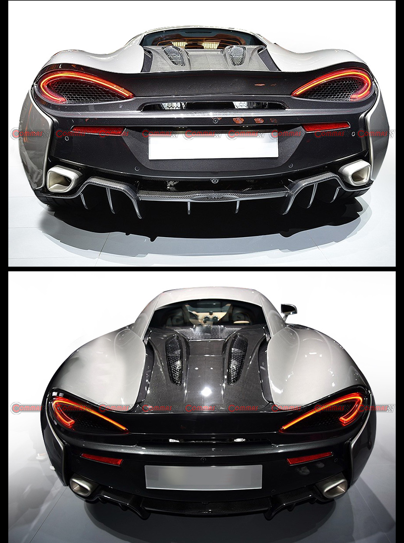 diffuseur arri&egrave;re Novitec mclaren 540s