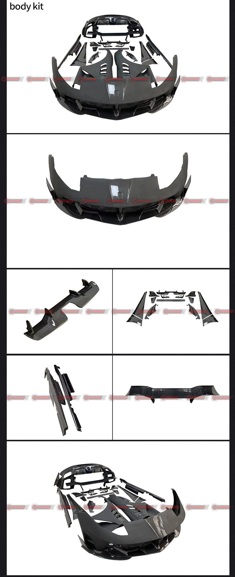 Kit carrosserie style Mansory pour Ferrari 812