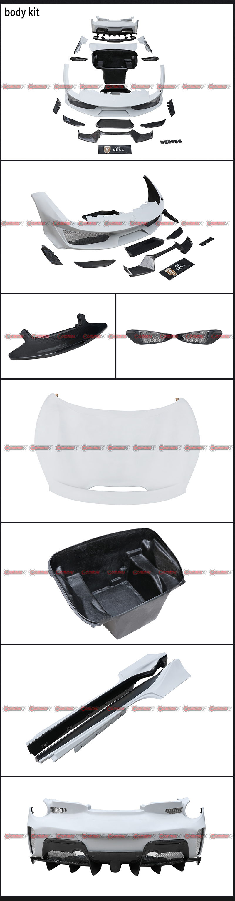 kit carrosserie f488 pista