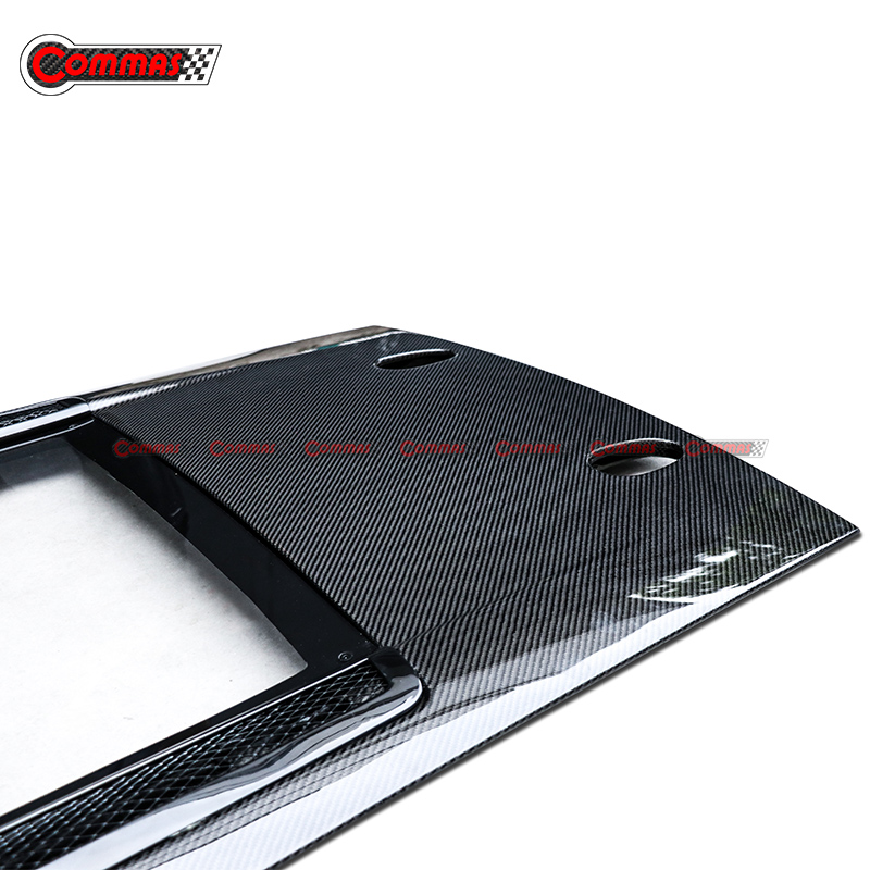 Couverture de coffre arrière en Fiber de carbone de Style OEM pour Lambroghini Gallardo LP550 LP560 LP570