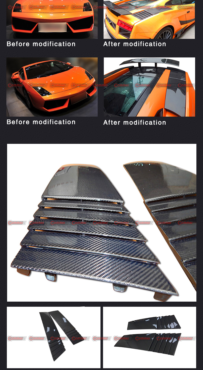 lambroghini gallardo bouches d'a&eacute;ration lat&eacute;rales