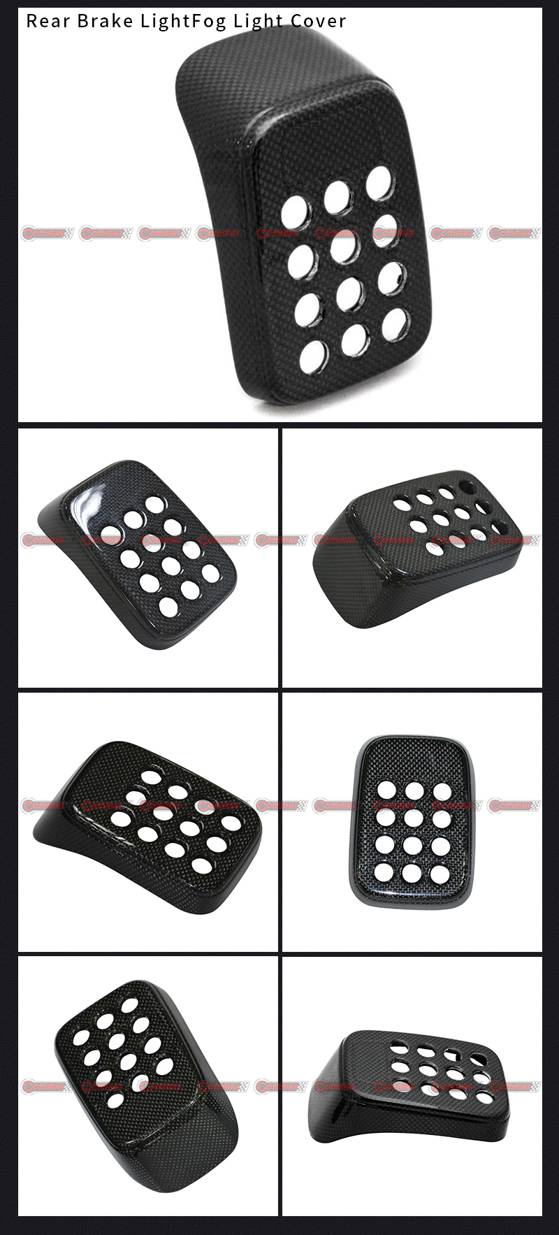 Couvercle de feu stop et antibrouillard pour Ferrari F12