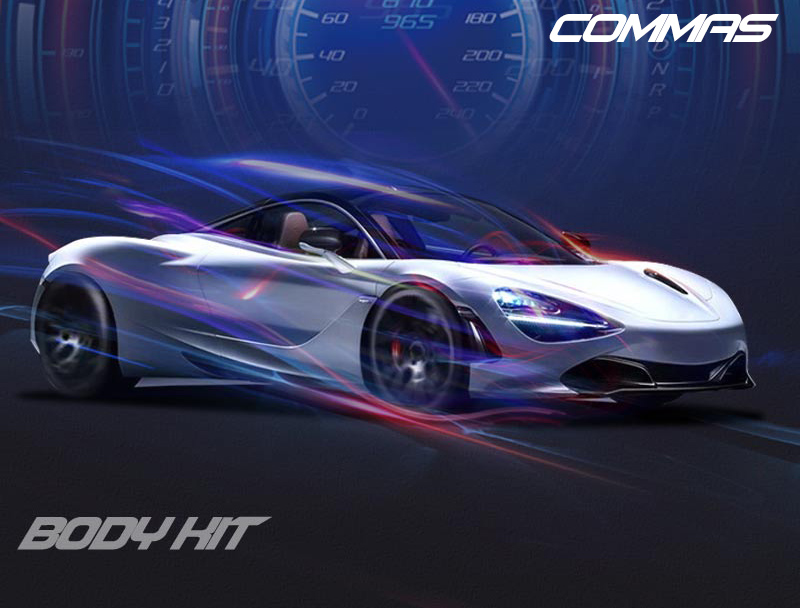 Jupes lat&eacute;rales pour Ferrari 812