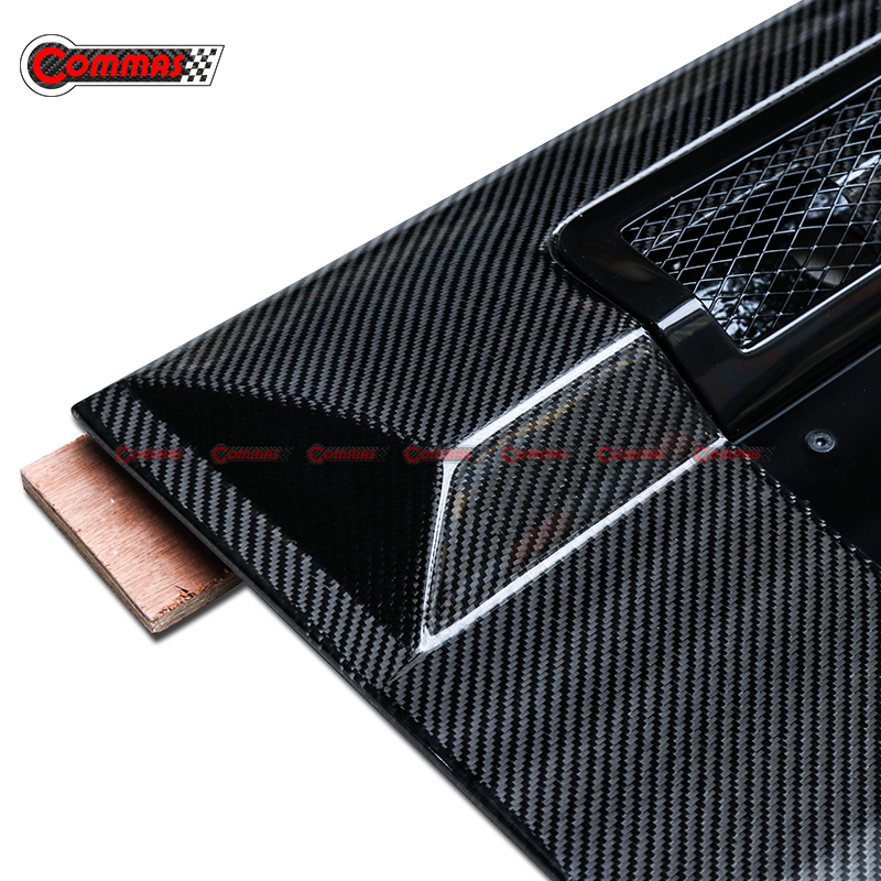 Couverture de coffre arrière en Fiber de carbone de Style OEM pour Lambroghini Gallardo LP550 LP560 LP570
