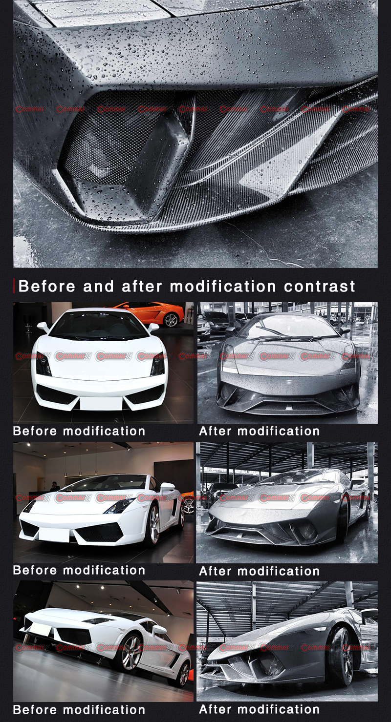 pare-chocs avant lambroghini gallardo performant