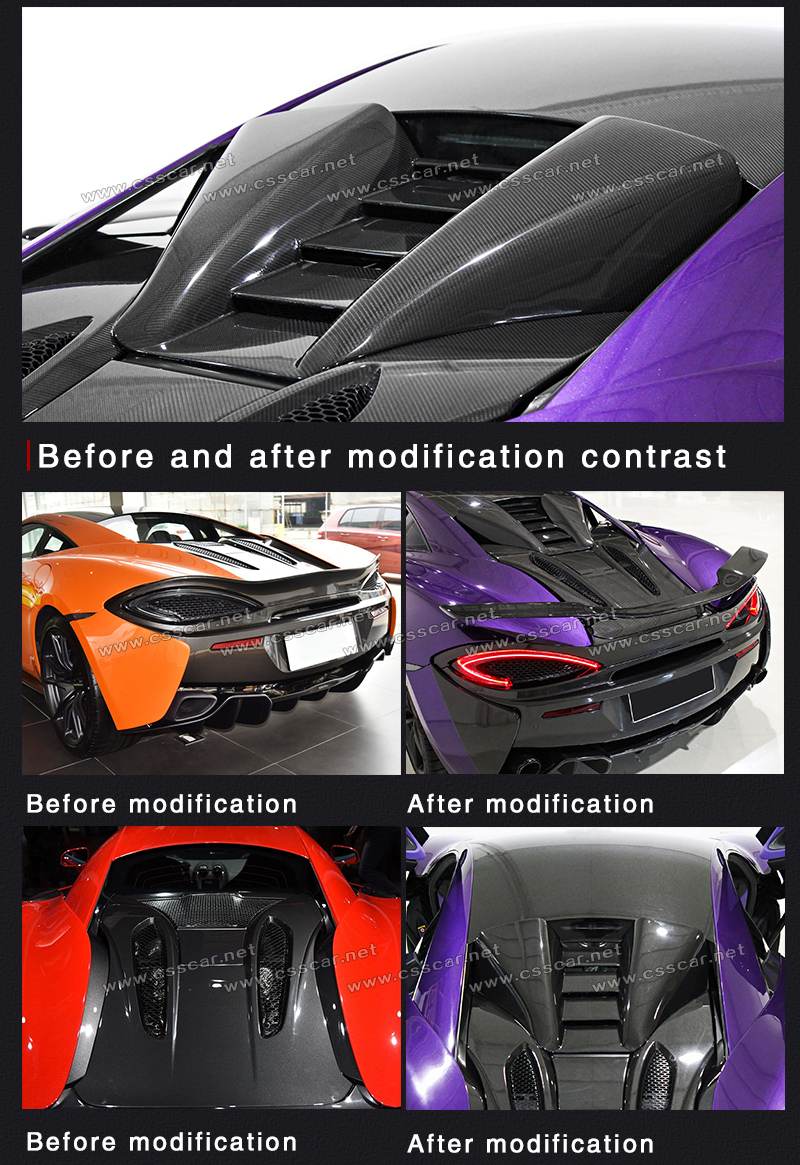 capot moteur novitec mclaren 540s