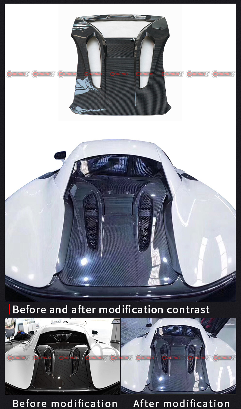 Couvercle de moteur de coffre arri&egrave;re