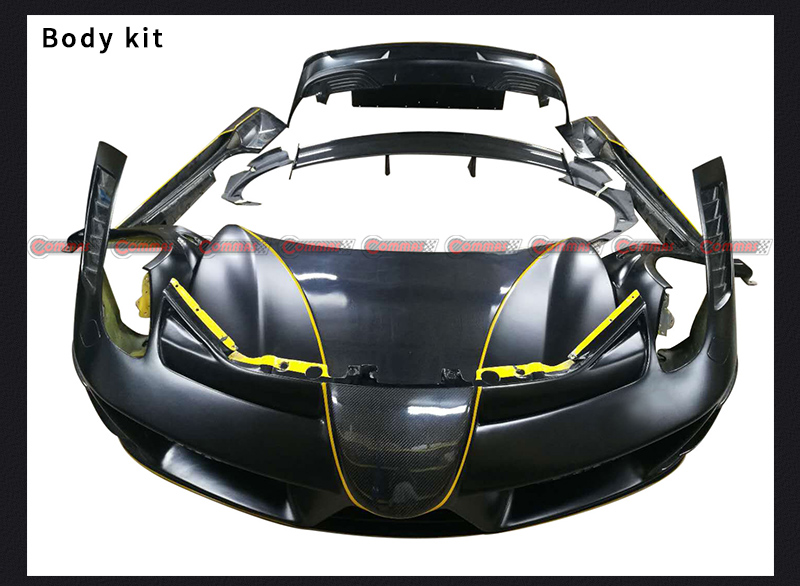 kit carrosserie ferrari 458 mansory