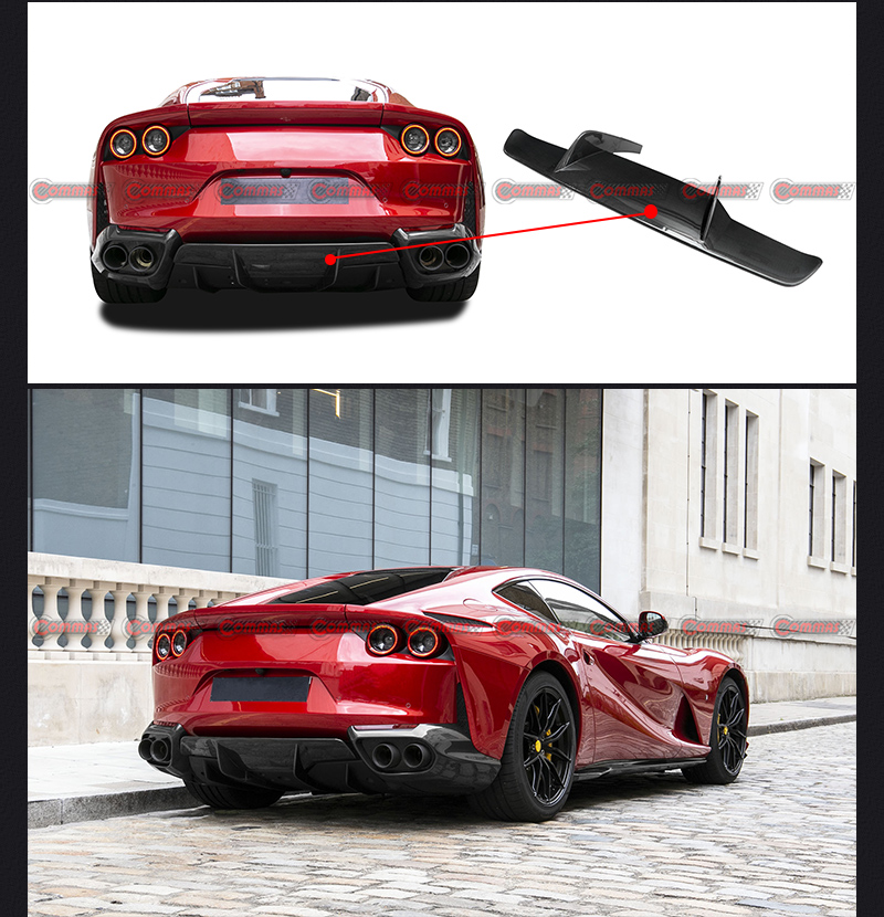  L&egrave;vre arri&egrave;re pour Ferrari 812