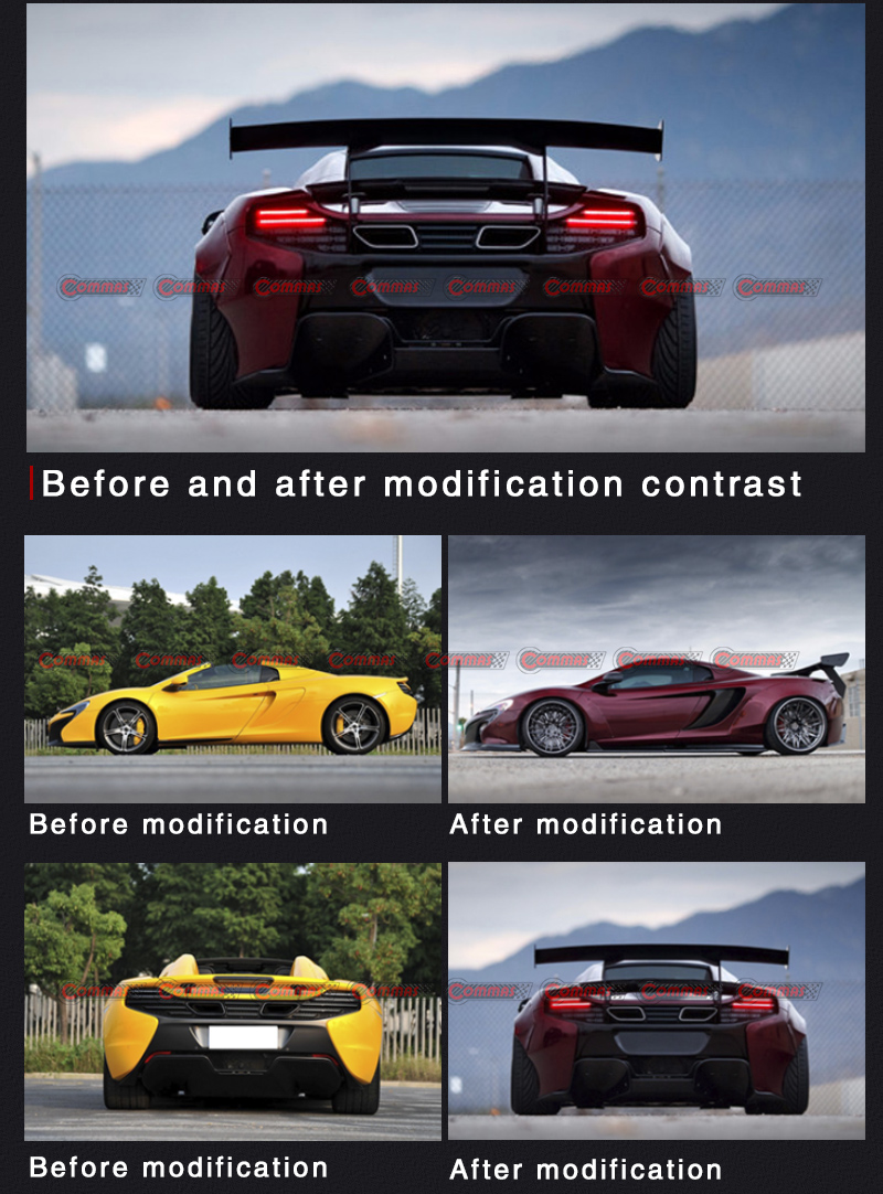 lb mclaren mp4 12c aileron arri&egrave;re