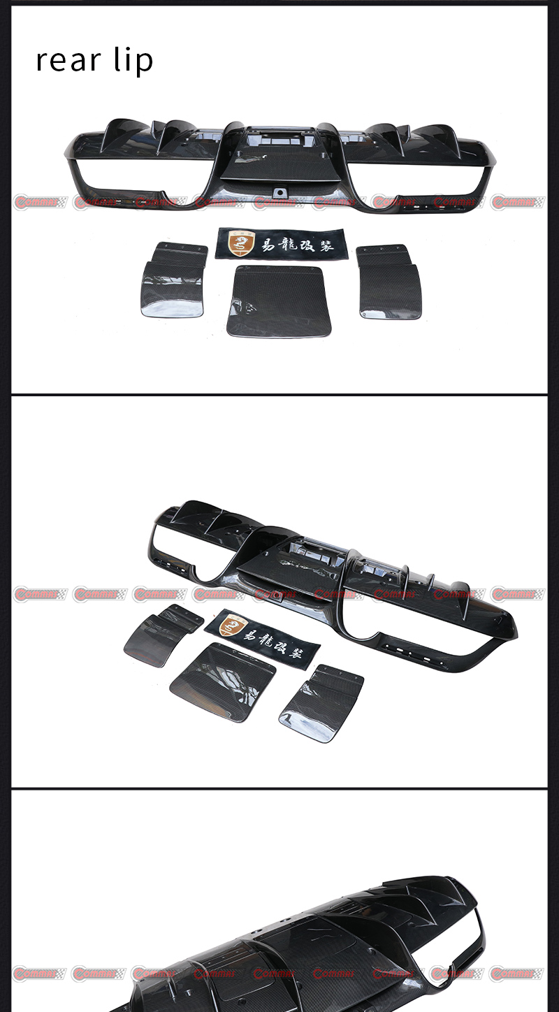 Ferrari F8 Novitec diffuseur arri&egrave;re