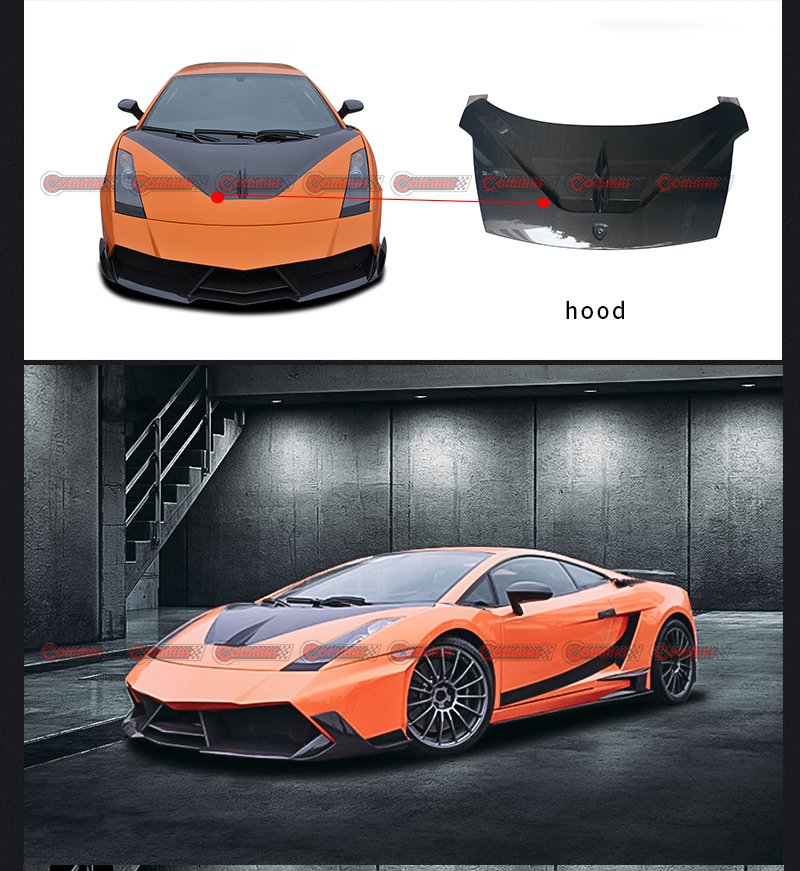 capot moteur lambroghini gallardo