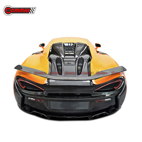 Couvercle de coffre de capot de moteur en Fiber de carbone de Style Novitec pour Mclaren 540S 570S 570GT