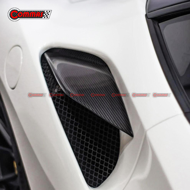 Grille d'aération arrière en fibre de carbone pour Ferrari F8
