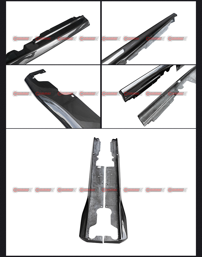 Jupes lat&eacute;rales pour Ferrari 812