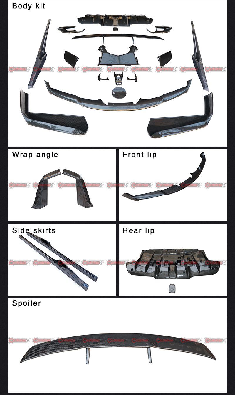 kits carrosserie f488 novitec