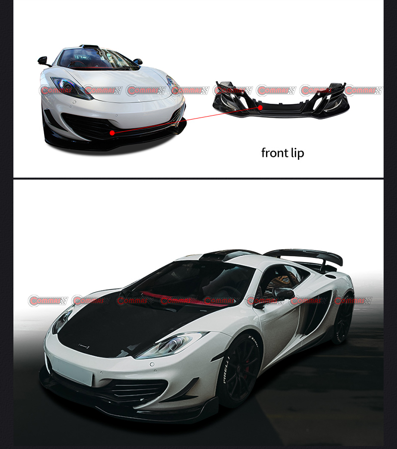 dmc mclaren 650s l&egrave;vre avant