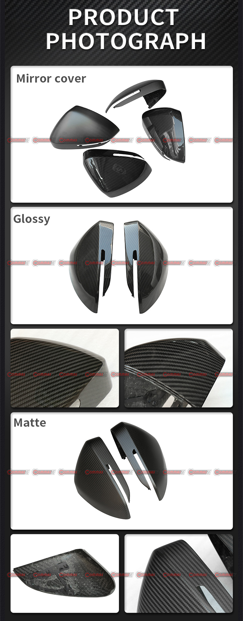 couvercle de r&eacute;troviseur OEM Lotus Eletre