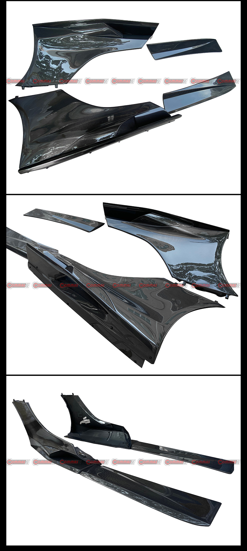 Jupes lat&eacute;rales mclaren 650 style 675lt