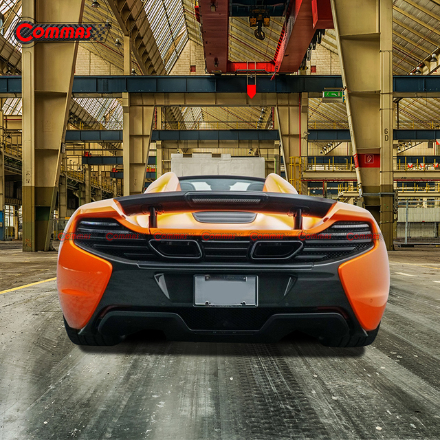 Pare-chocs arrière en fibre de carbone de style OEM pour Mclaren 650S