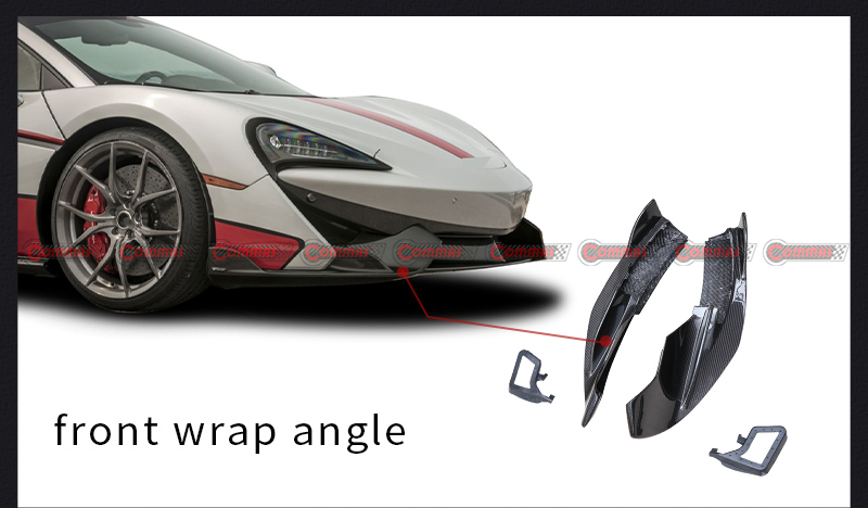 s&eacute;parateur avant vorsteiner mclaren 540c