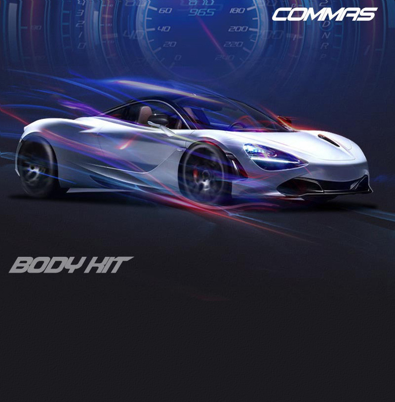 Queue de canard d'aile arri&egrave;re pour Ferrari 812