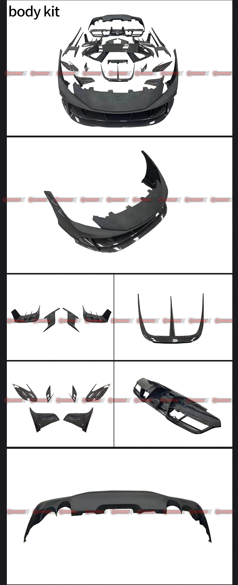 Ferrari F8kit carrosserie