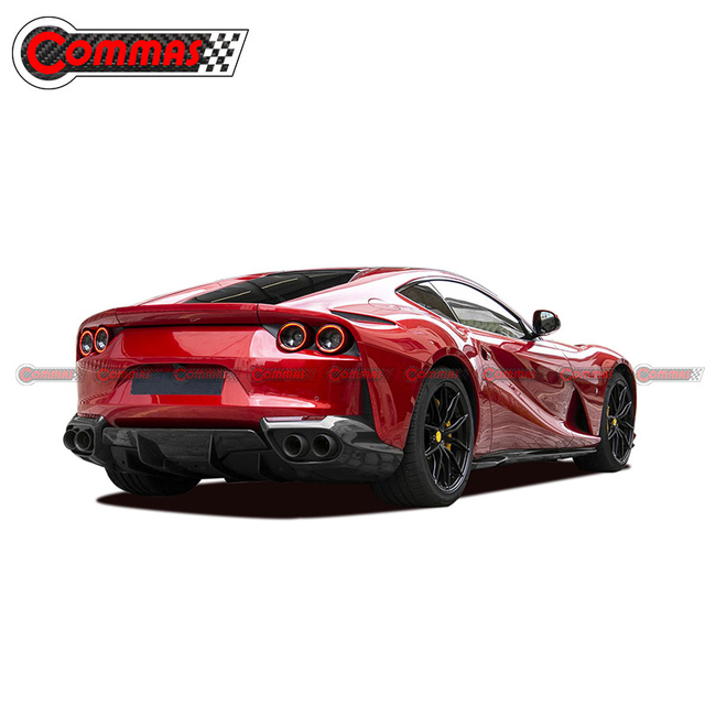 Kit de carrosserie en fibre de carbone sèche de style OEM pour Ferrari 812