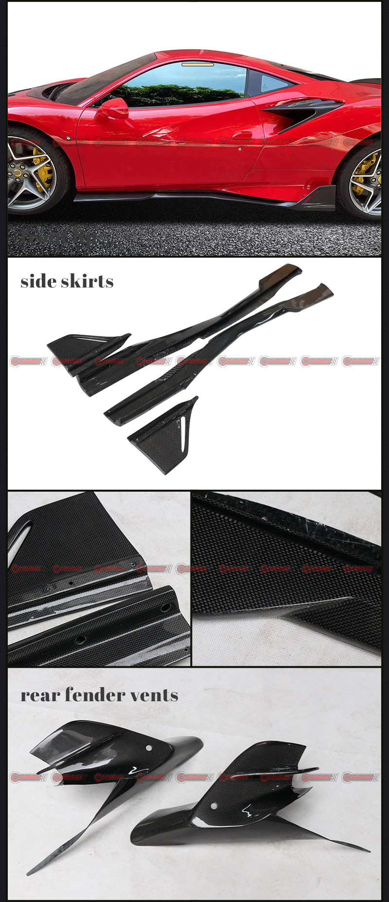 Ferrari F8kit carrosserie