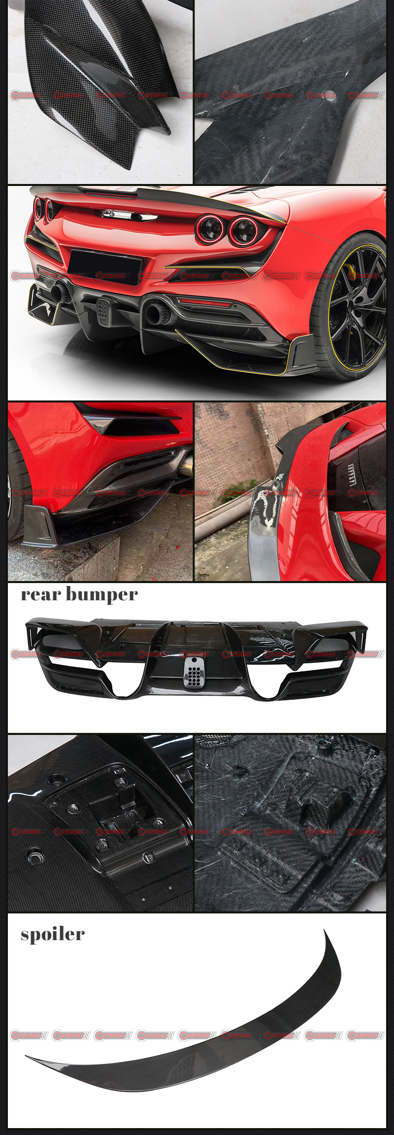 Ferrari F8kit carrosserie