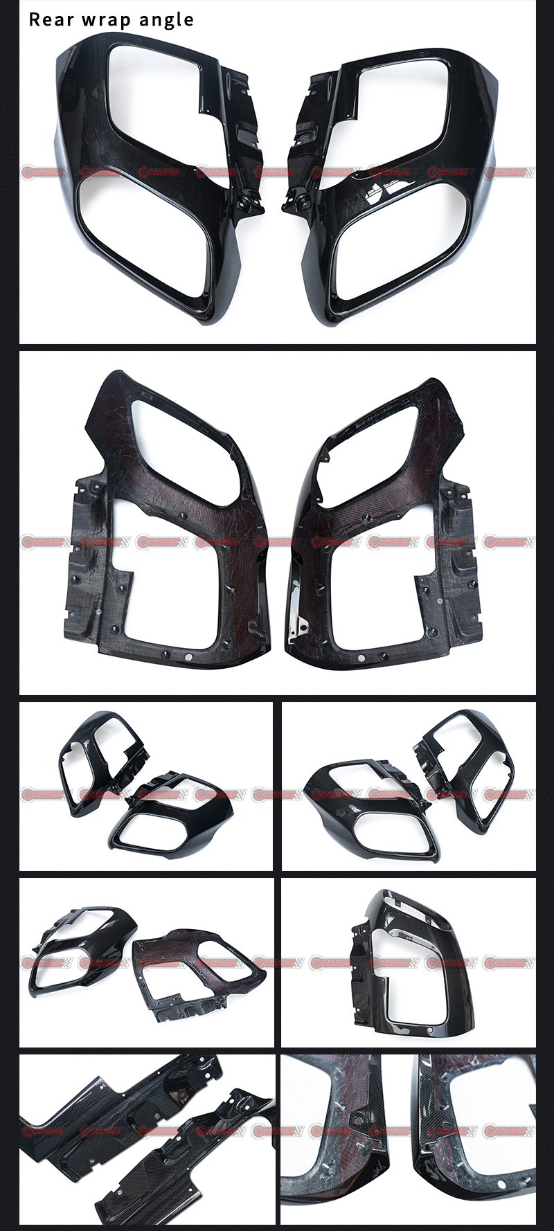 angle d'enroulement arri&egrave;re pour Ferrari 812