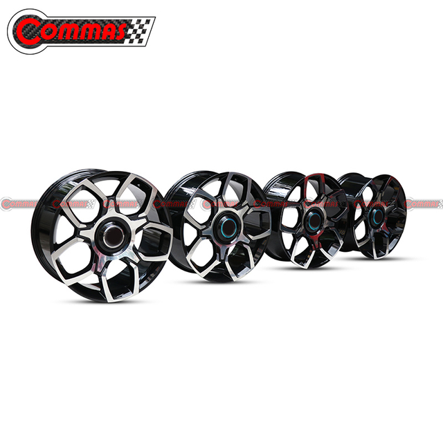 Moyeux de jantes en alliage Mansory de 22 à 24 pouces pour Rolls-royce Cullinan