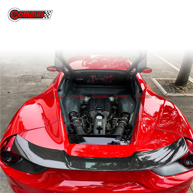 Becquet arrière en queue de canard en Fiber de carbone de Style Vorsteiner pour Ferrari 488