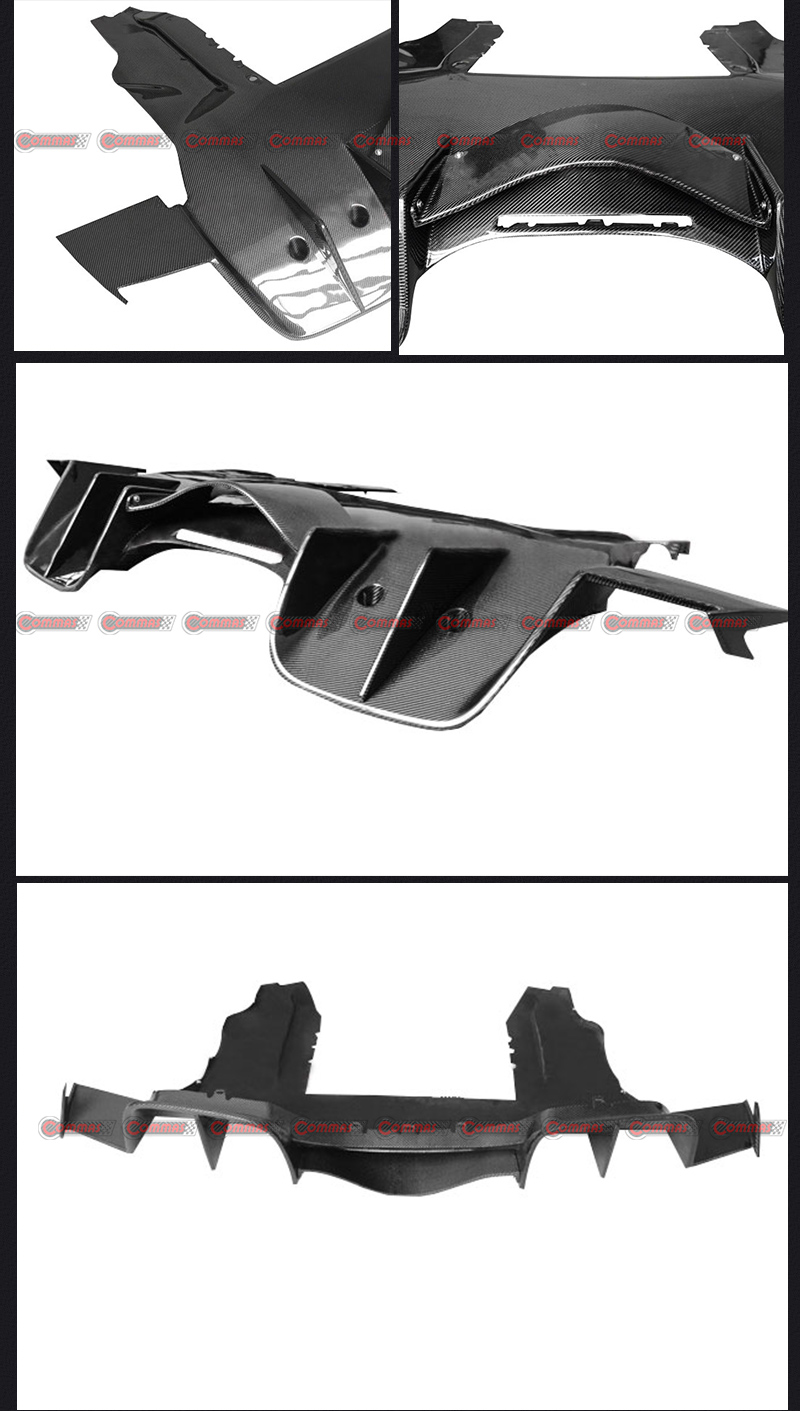 voiles noires mclaren mp4 12c diffuseur arri&egrave;re