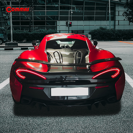 Becquet d'aile arrière en Fiber de carbone de Style Novitec pour Mclaren 540S 570S 570GT