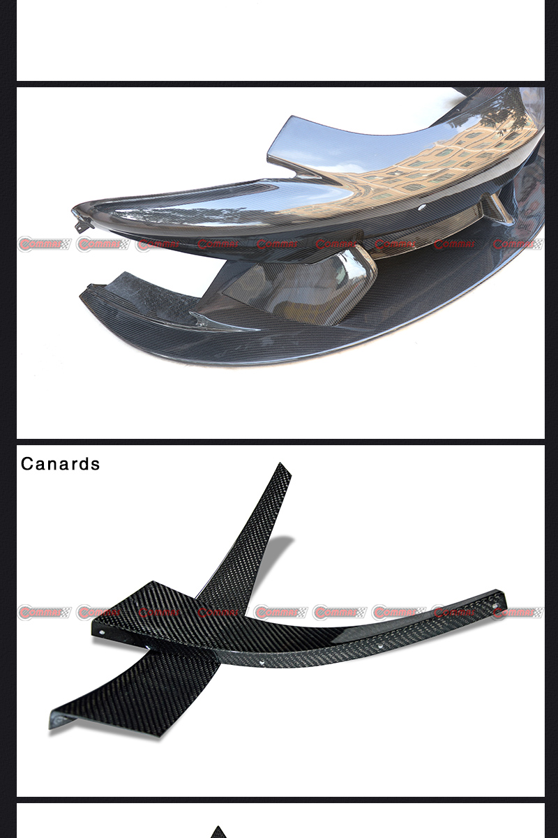 pare-chocs avant mclaren 570s style gt4