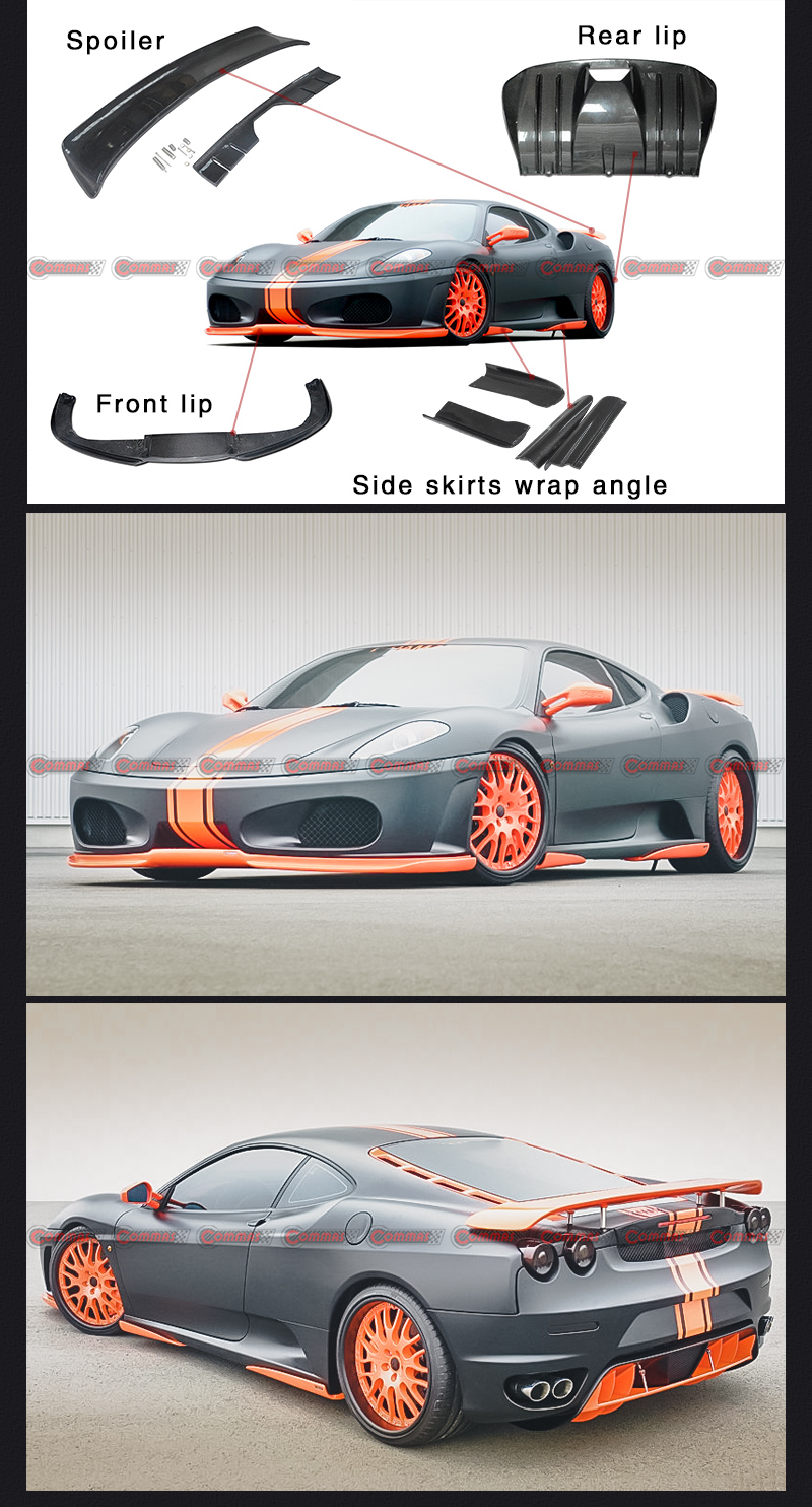 kit carrosserie ferrari 430 hamann