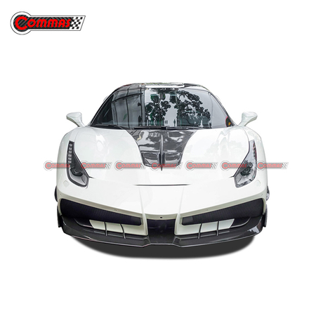 Kit de carrosserie en fibre de carbone de style Misha pour Ferrari 488