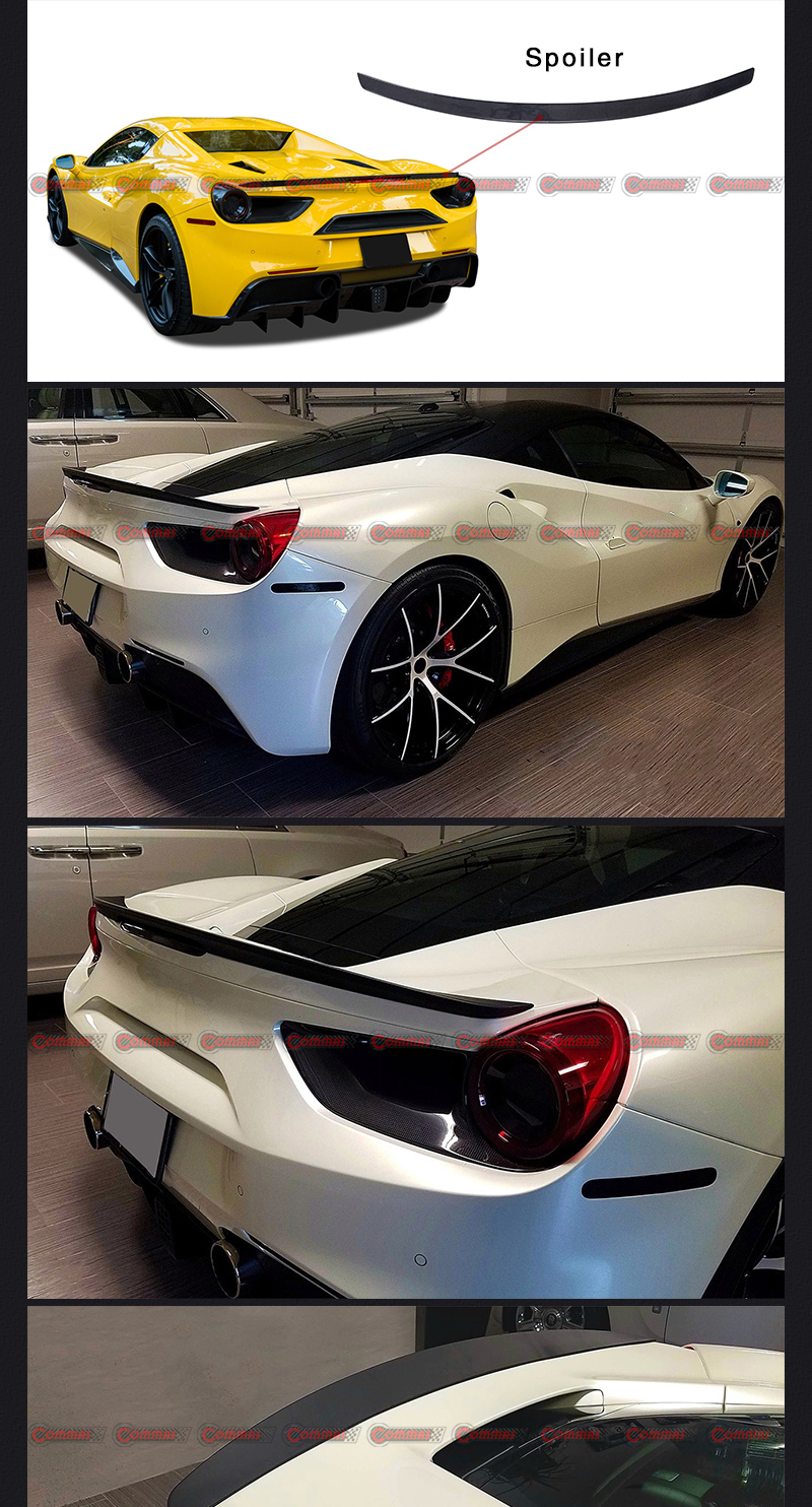 Ferrari 488 aileron arri&egrave;re