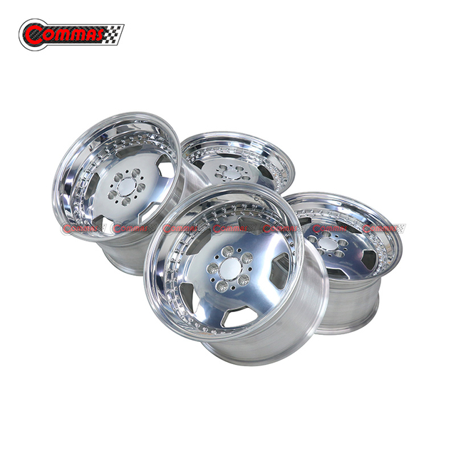 Le moyeu de roue d'alliage de voiture de style d'AMG a forgé des jantes pour la classe W126 de Mercedes Benz S