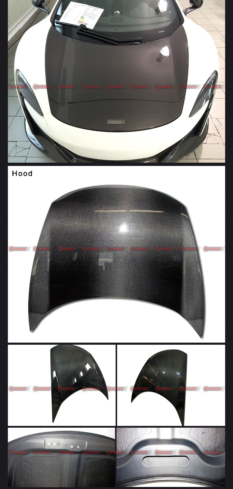 pare-chocs arri&egrave;re oem mclaren 650s