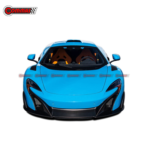 Garde-boue avant de voiture en fibre de carbone de style 675lt pour Mclaren Mp4 650s