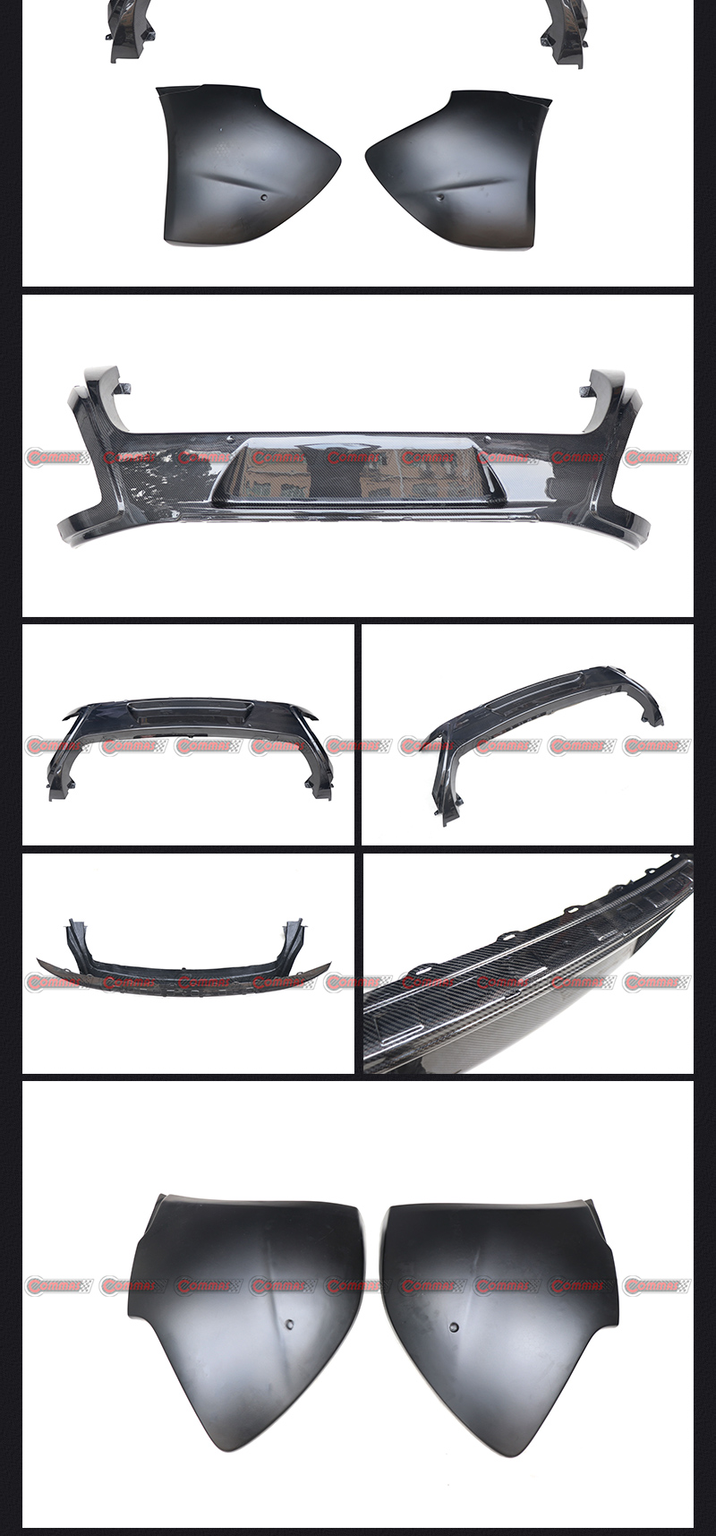 pare-chocs arri&egrave;re oem mclaren 650s