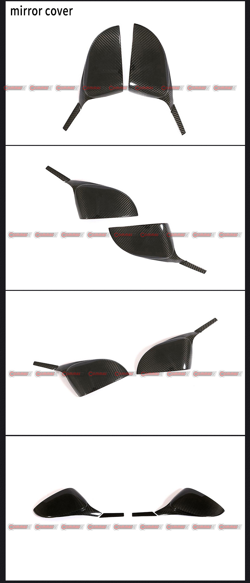 Ferrari 458 couverture de r&eacute;troviseur