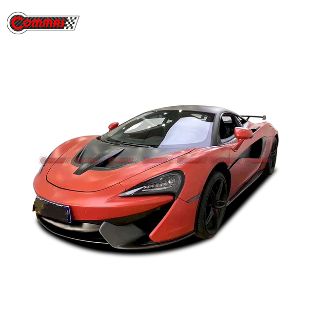Capot de capot de moteur de style Novitec pour Mclaren 540C 570S