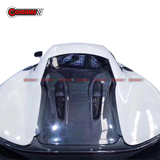 Couvercle de moteur de coffre arrière en Fiber de carbone OEM pour Mclaren 540c 570s